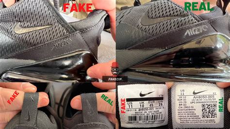 fake nike 270 vs real|nike 270 real vs real.